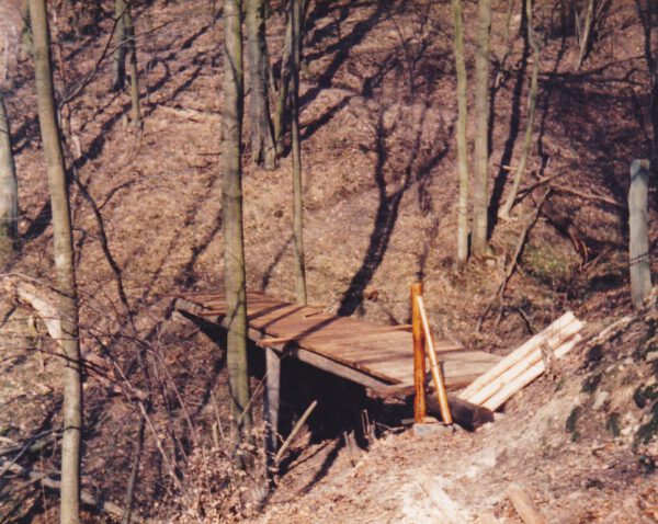 Brücke im Bau