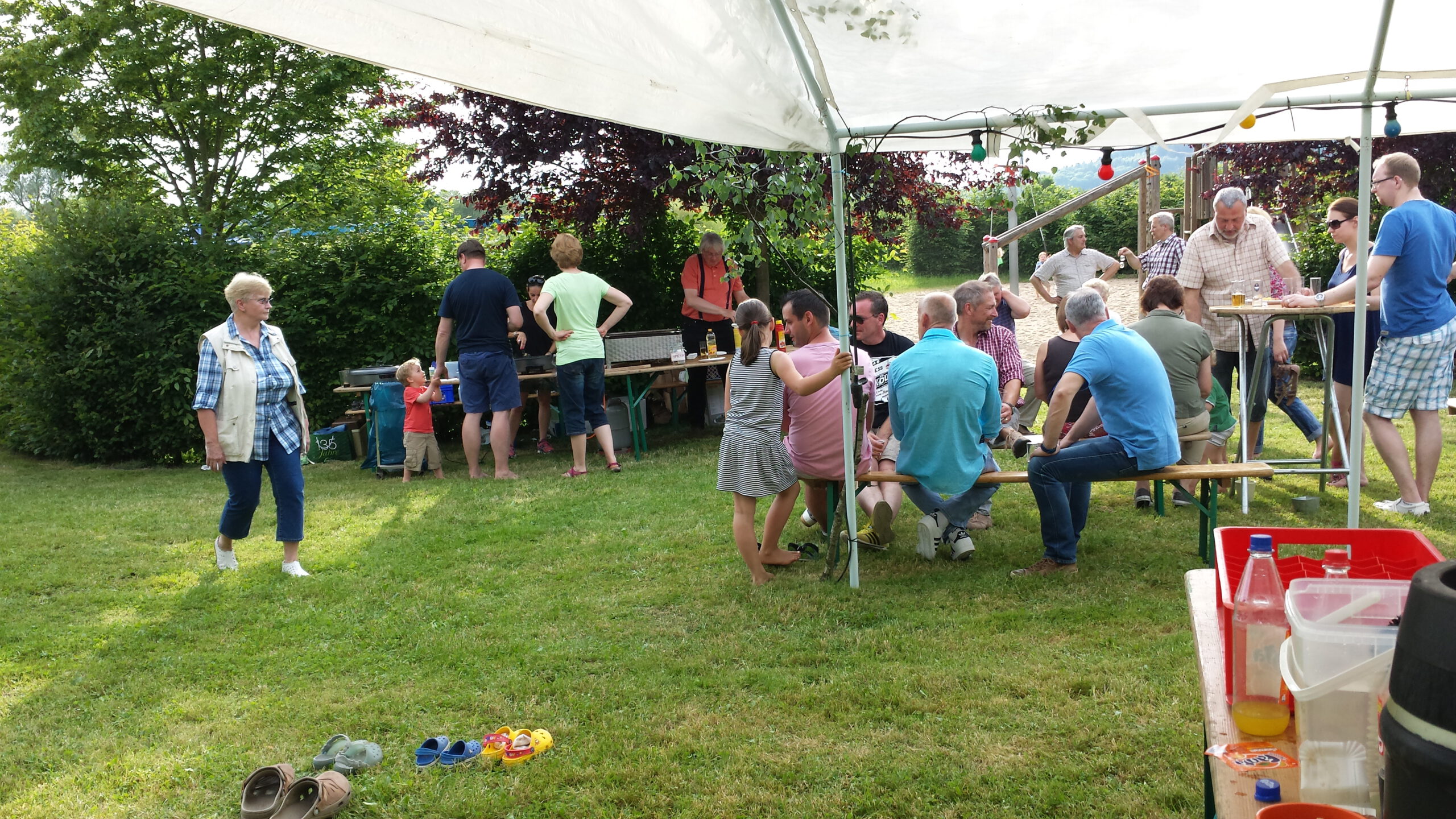 Pfingstfest auf der Dorfwiese